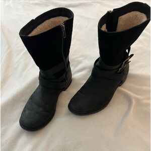 Ugg Lorna Black Boots Size 10